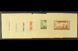 1944 2nd Anniversary Of Independence Air Set, As SG 269/74, Complete Set As Colour Trials On Gummed Paper. (6 Items) For - Liban