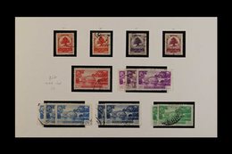 1950-2000 FINE USED COLLECTION A Substantial Collection On A Pile Of Album Pages And On Stock Leaves, Includes 1950 Set  - Liban