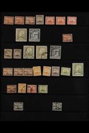 1899-1930 ATTRACTIVE RANGES On Stock Pages, Mint & Used, Includes 1899-1901 Set Mint Incl 5d (x3) And 4½d (x2), 2s6d (x2 - Malte (...-1964)