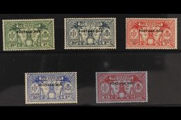 ENGLISH POSTAGE DUE 1925 Complete Set, SG D1/5, FINE MINT. (5 Stamps) For More Images, Please Visit Http://www.sandafayr - Altri & Non Classificati