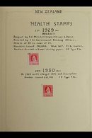 1913-72 USED COLLECTION COMMEMORATIVES And HEALTH STAMPS In An Album, Containing Neatly Presented Collection, We See Hea - Altri & Non Classificati