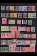 1915 - 1936 MINT ASSORTMENT Of Attractive Stamps On A Single Stock Page Include Various Definitives To 1s Including A Co - Otros & Sin Clasificación