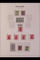 OFFICIALS 1907 - 1961 Very Fine And Fresh Mint Collection On Printed Album Pages Starting With A Range Of Identified 1d  - Altri & Non Classificati