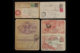 POSTAL STATIONERY MINT & USED ACCUMULATION, Includes 1899 QV Pictorial Letter Card And Two KEVII Letter Cards, All Used, - Otros & Sin Clasificación