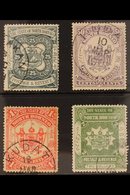 1894 HIGH VALUES. A Cds Used Set To $2 Dull Green, SG 81/84, $1 & $2 With Small Faults. Good Used (4 Stamps) For More Im - Borneo Septentrional (...-1963)
