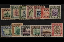 JAPANESE OCCUPATION 1944 (30 Sept) Set Complete, SG J20/J32, Never Hinged Mint. Scarce In This Condition (13 Stamps) For - Borneo Del Nord (...-1963)