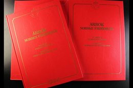 OFFICIAL YEARBOOKS 1988-1994 Complete Run Of Hard Back Yearbooks With Matching Slip Cases And Containing Never Hinged Mi - Altri & Non Classificati