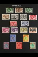 1938-1954 ALL DIFFERENT FINE MINT COLLECTION Includes 1938-44 Definitive Set, 1945 Definitive Set, 1950 Postage Due Set, - Nyasaland (1907-1953)