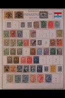 1852-2004 ALL DIFFERENT COLLECTION. An Extensive, ALL DIFFERENT Mint & Used Collection, Presented Mostly On Printed Page - Paraguay