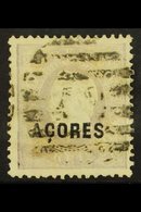 AZORES 1871-73 240r Pale Dull Lilac, SG 26, Fine Used With ISPP Certificate. A Difficult Stamp To Find! For More Images, - Sonstige & Ohne Zuordnung