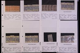 AZORES REVENUES 1860s-1910s Dealer's Stock Of Mint & Used Revenue Stamps With Light Duplication (mostly X1 To X5 Of Each - Sonstige & Ohne Zuordnung