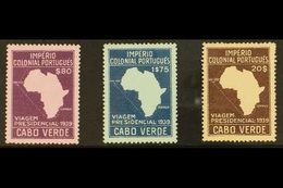 CAPE VERDE 1939 Colonial Tour Set, SG 316/18, Afinsa 236/38, Fine Mint (3 Stamps) For More Images, Please Visit Http://w - Other & Unclassified