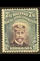 1913-19 7s6d Blackish Purple & Slate-black, Die II, Perf.15, SG 252, Very Fine Mint. For More Images, Please Visit Http: - Other & Unclassified