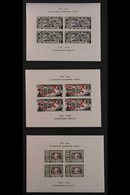 1946-47 25th Anniv Of Soviet Postal Service All Three Miniature Sheets (SG MS1222a/c, Michel Blocks 6/8), Never Hinged M - Autres & Non Classés