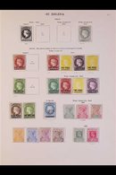 1863-1927 ALL DIFFERENT MINT COLLECTION On Printed Pages. With 1863 1d Imperf; 1864-80 (CC) Perf 12½ 2d & 3d, Plus Perf  - Saint Helena Island