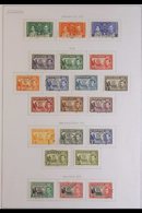 1937-71 USED SETS COLLECTION. A Delightful Collection Of Used Sets That Includes A Complete KGVI Collection From Coronat - Saint Helena Island
