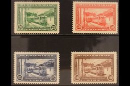 1932 San Marino-Rimini Electric Railway Complete Set, Sassone S. 30, Very Fine Mint. (4 Stamps) For More Images, Please  - Andere & Zonder Classificatie