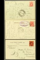 1908 - 1913 Selection Of Ed VII And Geo V Covers And Cards To UK And US Destinations From A Range Of Towns And Villages  - Nigeria (...-1960)