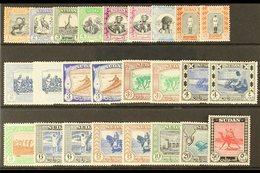 1951-61 Pictorials Issue Complete With All The Additional Listed Shades, SG 123-139, Very Fine Mint (25 Stamps) For More - Sudan (...-1951)