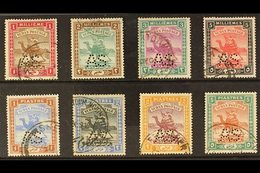 ARMY SERVICE STAMPS 1913-22 "AS" Punctured Set To 5p, SG A17/A24, Very Fine Used, Cat £130+ (8 Stamps) For More Images,  - Sudan (...-1951)