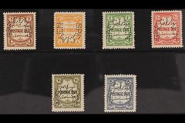 POSTAGE DUE 1929 Complete Set Perf "SPECIMEN", SG D189s/94s, Very Fine Mint. (6 Stamps) For More Images, Please Visit Ht - Jordania