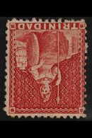 1863-80 1d Carmine Perf 12½ WATERMARK INVERTED Variety, SG 69w, Mint, Fresh & Scarce. For More Images, Please Visit Http - Trinidad Y Tobago