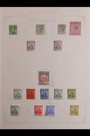 1882-1938 FINE MINT COLLECTION On Leaves, Mostly All Different With Some Shades, Includes Trinidad 1882 1d On 6d, 1883-9 - Trindad & Tobago (...-1961)