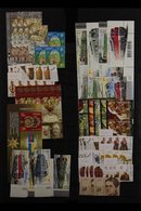 1992 - 2012 SETS & MINIATURE SHEETS. A Never Hinged Mint Holding (chiefly 2 - 4 Of Each) In TWO LARGE STOCK BOOKS Of Com - Ucraina