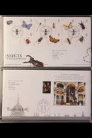 2008-2010 COMMEMORATIVE FDC COLLECTION An Attractive All Different Collection Of Illustrated Royal Mail Covers In An Alb - FDC