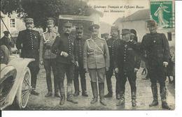 Les Généraux Français Et Officiers Russes Aux Manoeuvres - Guerre 1914-18