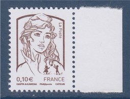 = Marianne Et La Jeunesse Gommée Faciale 0.10€,  N° 4765 Neuf Avec Bord De Feuille - 2013-2018 Marianne Di Ciappa-Kawena