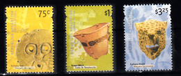 Argentinie 2000 Mi Nr 2594 + 2595 + 2497: Kultuur, - Used Stamps