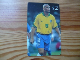 Prepaid Phonecard USA, Sprint - France '98 Football World Cup, Ronaldo - Sprint