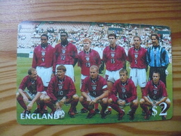 Prepaid Phonecard USA, Sprint - France '98 Football World Cup, Team Of England - Sprint