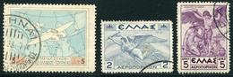 GRECE - PA N° 3 + 23 & 24 OBL.  - TB - Used Stamps