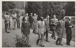 Photo Carte  MALMEDY Visite Ministérielle Congolaise Années 1950 - Malmedy