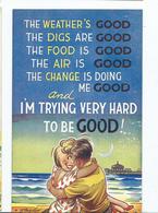 Bamforth Postcard   Number 1785 Seaside Humour Unused  The Weather's Good - Taylor