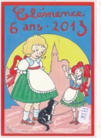 CPM GF -37386- Clémence 6ans -Dessin Patrick Hamm ( Carte N°830) - Vente Sans Frais Pour L'acheteur - Hamm