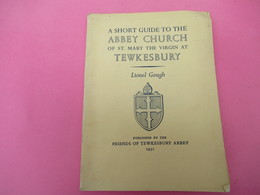 Fascicule/Guide/Angleterre/ABBEY CHURCH TEWKESBURY/a Short Guide To The Abbey Church Of St Mary The Virgin/1951   PGC347 - Dépliants Turistici