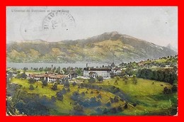 CPA IMMENSEE (Suisse)  L'Institut De Bethléem Et Le Lac De Zoug...J181 - Zoug