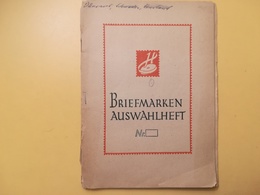 LIBRETTO FRANCOBOLLI STAMPS AUSWAHLHEFT OPUSCOLO BOOK LOTTO COLLEZIONI DANIMARCA DANMARK DAL 1920 - Collections