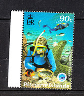 Pitcairn   -  1998. Snorkeling. MNH - Tauchen