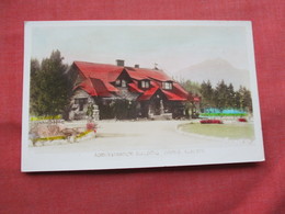 Adminstration Building    Alberta > Jasper  RPPC  Color    Ref  3485 - Jasper