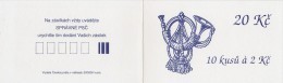 Carnet De 10 Timbres YT C 15 (III) Cor De Postillon / Booklet Michel MH 0-6 III Post Horn - Unused Stamps