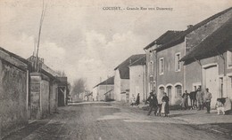 COUSSEY : (88) Grande Rue Vers Donrémy - Coussey