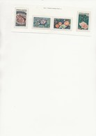 NOUVELLE - CALEDONIE -CORAUX ET POISSONS N° 291 A 294 NEUF X - ANNEE 1959 - Unused Stamps