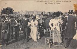 60-CHANTILLY- COURSES, REUNION DE PRINTEMPS - LES ELEGANTES DU PESAGE - Chantilly