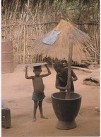 POSTCARD PORTUGAL - PORTUGUESE GUINEA - GUINÉ BISSAU - COSTUMES - CHILDRENS - ETHNIC - Guinea-Bissau