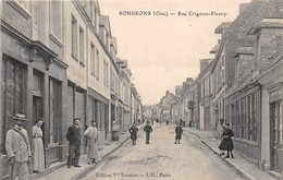 60-SONGEONS-RUE CRIGNON-FLEURY - Songeons