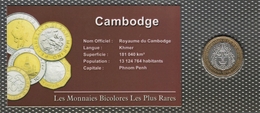 KHM95 - CAMBODGE - MONNAIES BICOLORES LES PLUS RARES - 500 Riels - 1994 - Cambogia